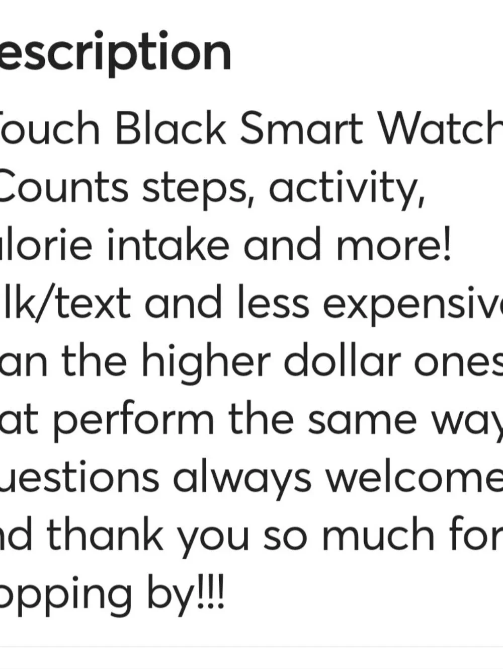 N/A itouch fitness